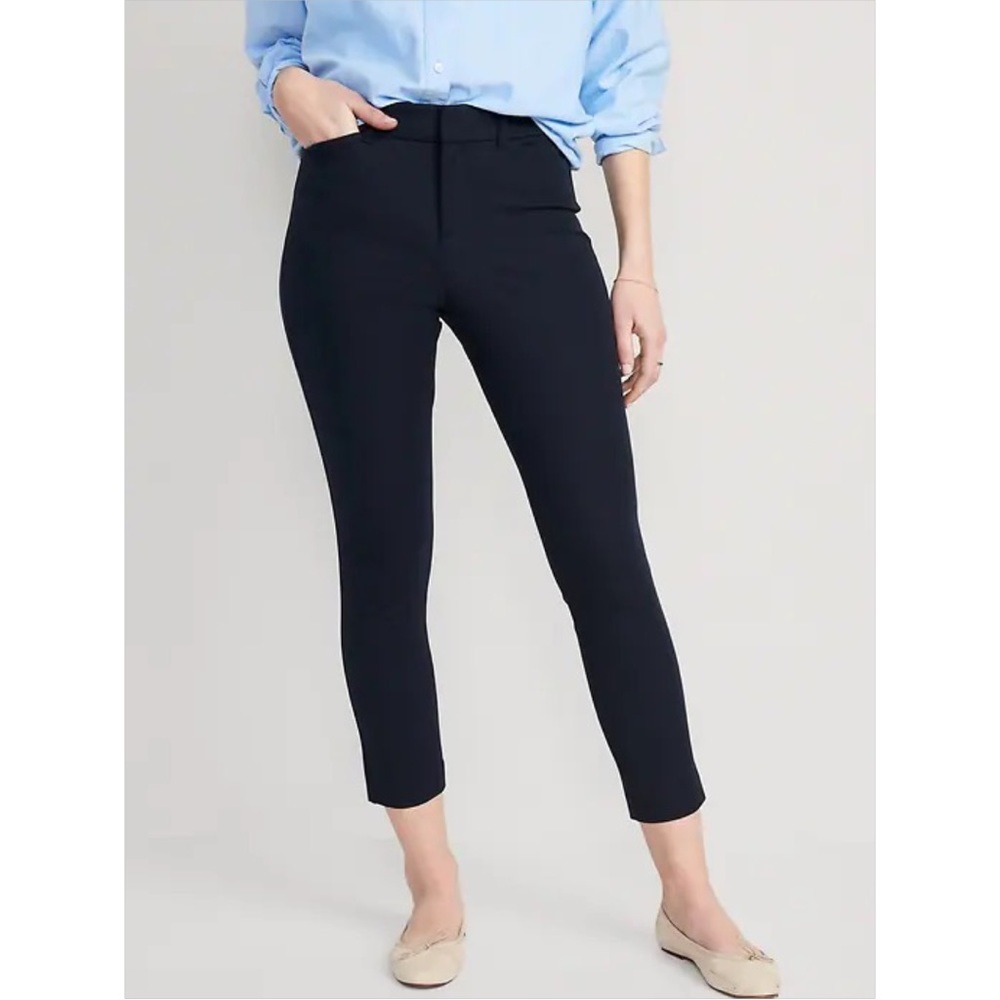 NWT Old Navy High Waisted Pixie Skinny Ankle Pants
